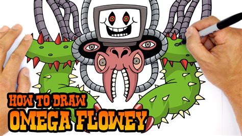 how to draw omega flowey.